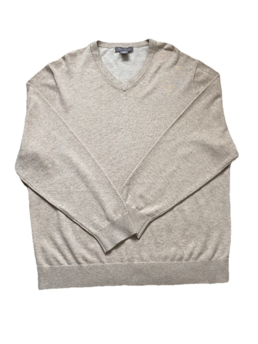 DANIEL CREMIEUX | 100% Supima Cotton Pullover V Neck Sweater Size XL - Picture 3 of 13